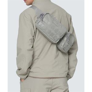 스노우피크 SNOWPEAK APPAREL 러프 스퀘어 힙색 Fog Gray (S24ZUFBG67) S24ZUFBG67FG 336944