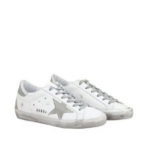 골든구스 여성 슈퍼스타 W77 실버탭 스니커즈 GWF00102 F000317 10273