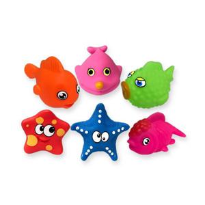 [블루마토]바닷속 친구들 목욕 놀이 6pcs 세트