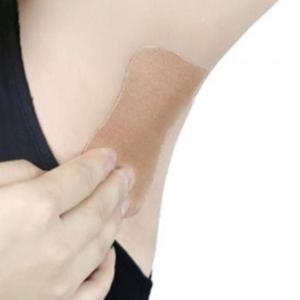 겨드랑이땀패드 붙이는 겨드랑이 땀패드 땀흡수 코튼 겨땀패치 10매