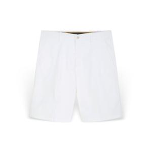 [헤지스] 남성 솔리드 밴딩 하프팬츠 HZPA6B501WT