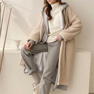 [강물처럼]빅사이즈 011 디테일덤블오픈롱자켓 DEMC038 (6347791