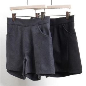 [강물처럼]빅사이즈사랑해요 3473L010 기본 3부 모직 바지 WW (6