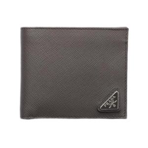 프라다 사피아노 레더 월렛 스모키 그레이 2MO513-QHH-F0170