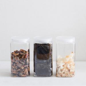 [JAJU] 자주 심플 냉장고 수납 사각용기3P_880ML