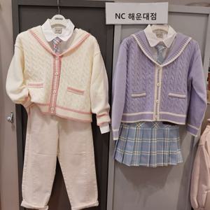 [오후]사랑스럽고 예쁜 스쿨룩 인기 1순위~세일러 스쿨룩 가디건 OHCK24151