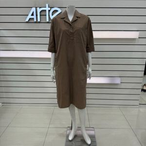[아르테]카라넥 셔츠형 원피스 DQCPWO170_JJ