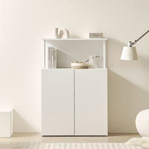 아씨방가구 슈에프 모듈 거실 높은 3단 선반 수납장 800