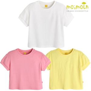 [모이몰른]유아티셔츠 SOFT&밀키반팔티셔츠