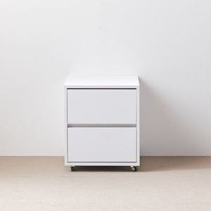 [착불배송] C7240 2단 이동식 서랍장 400 2colors 이동식서랍장 바퀴서랍장 수납장 수납함 다용도서랍장 서랍함 수납가구 서재가구 모던서랍장