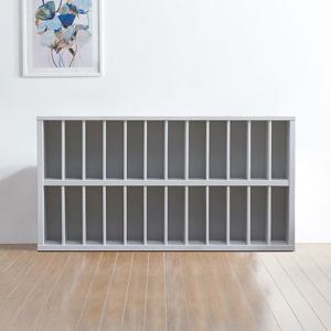 [착불배송] H61271 2단 24칸 책장 1610x830 3colors 24칸책장 24칸책꽂이 책꽂이 2단책장 2단책꽂이 서재 유아책장 어린이책장 학생책장