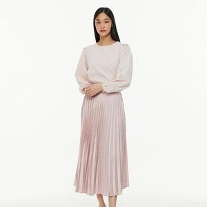 [랩]MARIOAP1WS343 샤틴 주름 스커트