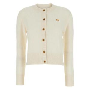 26 SS Maison Kitsune 폭스 자수 램스울 가디건 PW00506KT1006 TP441916918