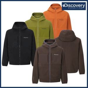 디스커버리 25FW 겨울 신상/할인 남성/여성/공용 세미오버핏 폴라텍 우븐하이브리드 후드 플리스자켓/점퍼/경량/보온/기능성 DXMIA DXSS7A056