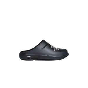 OOFOS우포스 x 타카히로미야시타 더 솔로이스트 더 데이 더 홀 월드 웬 어웨이 클로그 블랙 sof0017