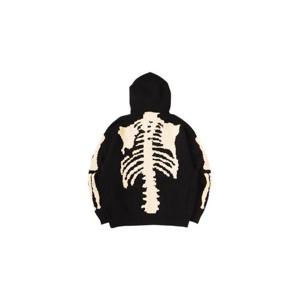 Kapital캐피탈 5G 울 본 후드 스웨터 블랙 K2410KN079