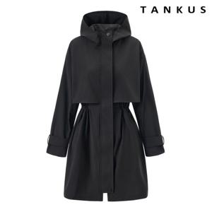 택가 159,000원 [탱커스]후드 하이넥 허리 스트링 집업 야상 자켓 (TY1JK001L0)