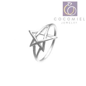 스타 R-83 반지 실버링 은반지 애끼링 우정반지 패션 은반지