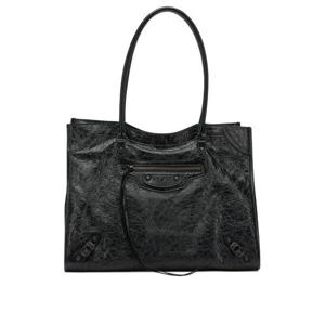 발렌시아가 르 시티 토트백 미디움 8518182ABEK1000 Black