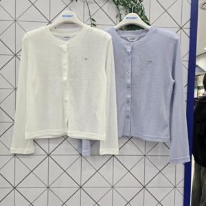 [에꼴리에]에꼴리에 주니어 린넨 라이크 쿨 가디건 26B5181_GN_G