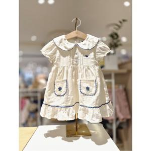 블루독베이비 10 26SS신상(IV)퓨어아일렛드레스(백일돌아기옷) (4631440005)