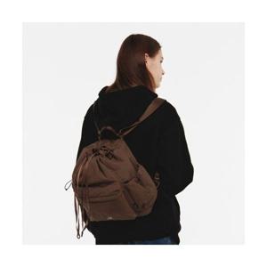 캉골 KANGOL 에센셜 플러스 스트링 백팩 1480 브라운 5010401533 380454