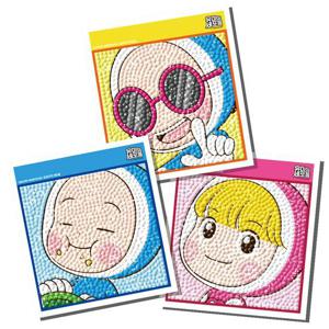 [하비스]DIY 보석십자수 스티커 유미의 세포들 10x11 BST3-302