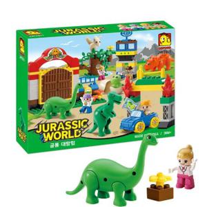 [베스트키즈]옥스포드 쥬라기월드 공룡대탐험 JW2811 블록 장난감