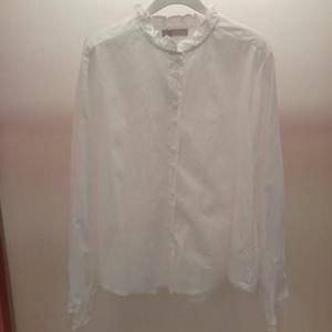 Latium HC06 봄느낌 언발 셔링넥 파도 남방 셔츠블라우스 T2613bl19W