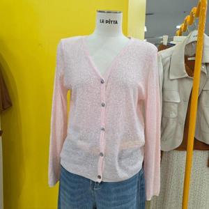 르피타 DP01 시스루 가디건 L262BKT471