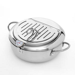 생활용품 (쿠킹스)온도계 스텐 튀김냄비 인덕션 캠핑튀김기