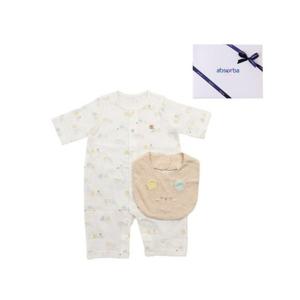 [압소바]압소바 올리버오가닉 7부우주복(턱받이) A1310601-G