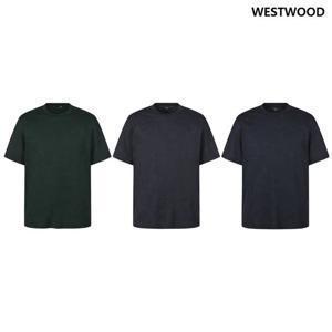 [웨스트우드] 남성 아웃도어 반팔 라운드 티셔츠 (3컬러) WQ2MTTR443