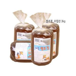 3kg 대흥 수입산 쌀조청 물엿 식자재 고추장재료