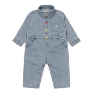 [블루독베이비]BL)블루독도기데님워크수트 46114-420-01