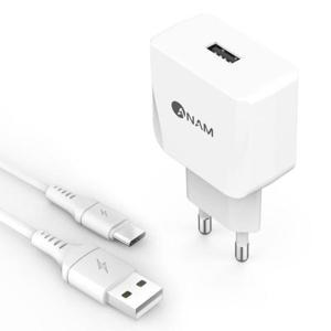 고속충전기 ANAM 퀄컴3.0 급속충전기+C타입케이블 ATC-QC1P