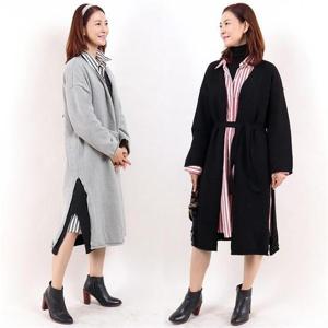 [강물처럼]위쉬몰 WC 로브니트끈롱가디건(6801H101) 빅사이즈 (6