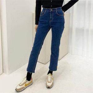 [강물처럼]빅사이즈 012 슬리밍스판데님9부진 DDOB643 (6419467A