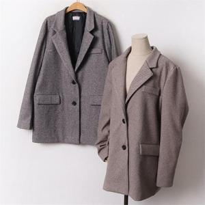 [강물처럼]빅사이즈 012 2온스울모직누빔자켓 DCHB570 (6361375A