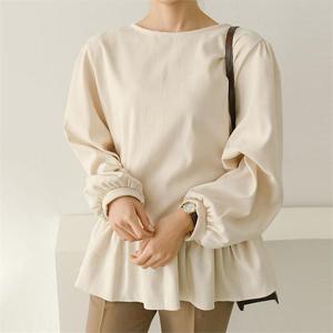 [강물처럼]빅사이즈 011 오엔피치기모블라우스 DTMB254 (6347939