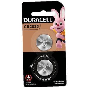 듀라셀 코인건전지 CR2025(2입)