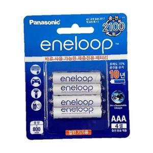 파나소닉 에네루프 충전건전지 AAA 4개입/800mAh 조(1개입)