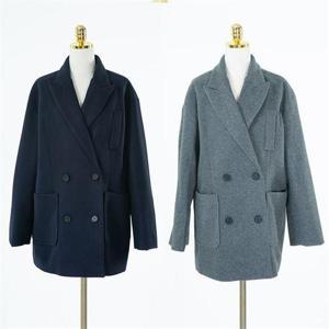 [강물처럼]위쉬몰 CM 테일러드누빔피코트(B274H011) 빅사이즈 (6