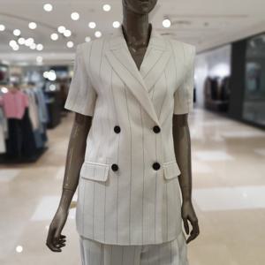 [제시뉴욕] 알렉시스엔 스트라이프 린넨 더블자켓 IE45NSJH7060