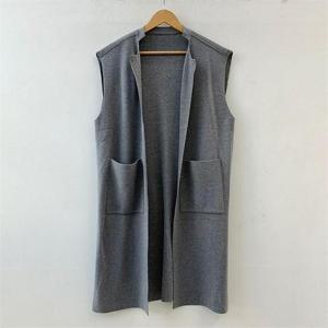 [강물처럼]아이우먼 빅포켓디테일롱조끼 TGB169M010 빅사이즈 (6