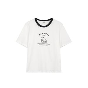 [폴햄]여성 20수 코튼 링거 기본핏 반팔티 (PHG2TS2220)