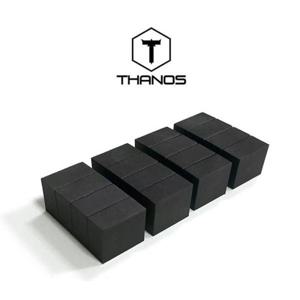 문콕방지 타노스 순정형 커브 쿠션 도어가드_블랙_4ea