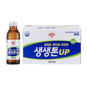 동화약품 생생톤 UP 에너지 음료 120ml 50개