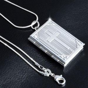 팬던트목걸이 사진 액자 빈티지 실버 펜던트