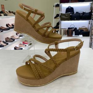 [에스콰이아]여성 세미통굽 샌들 PFEMDS673CA HFSP1A GN_GN